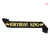 Birthday King Sash For Men Boy Happy 16Th 18Th 20Th 30Th Birthday Party Decor