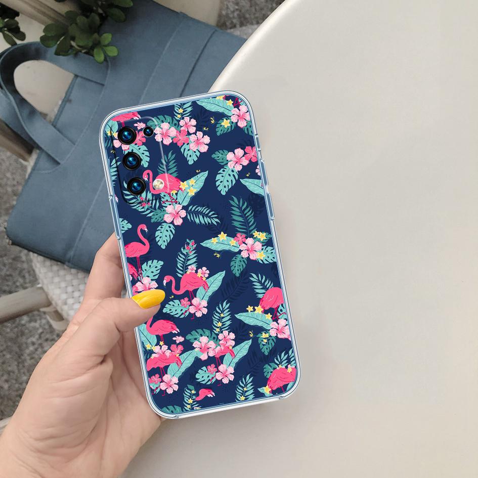 BF57 цветок фламинго Чехол для телефона для Motorola Moto G10 G20 G30 G31 G32 G34 G35 G41 G42 G50 G51 G52 G55 G60 G60S G62 G71 G72 G75