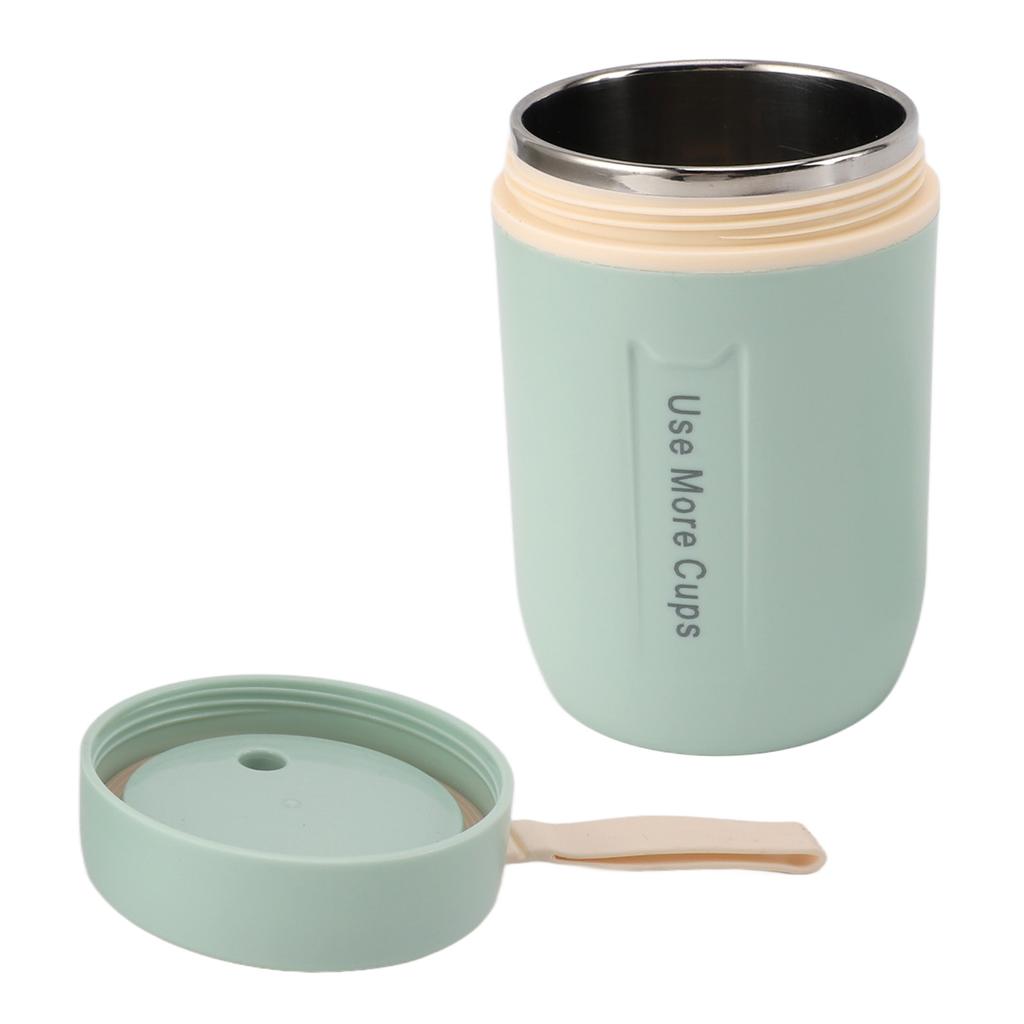 Изолированная банка для еды объемом 600 мл с защитной крышкой и ложкой из нержавеющей стали 304, герметичная, термосуп