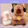 Adorable Capybara Plush Toy With Soft Short Plush Fabric For Kids And Collectors