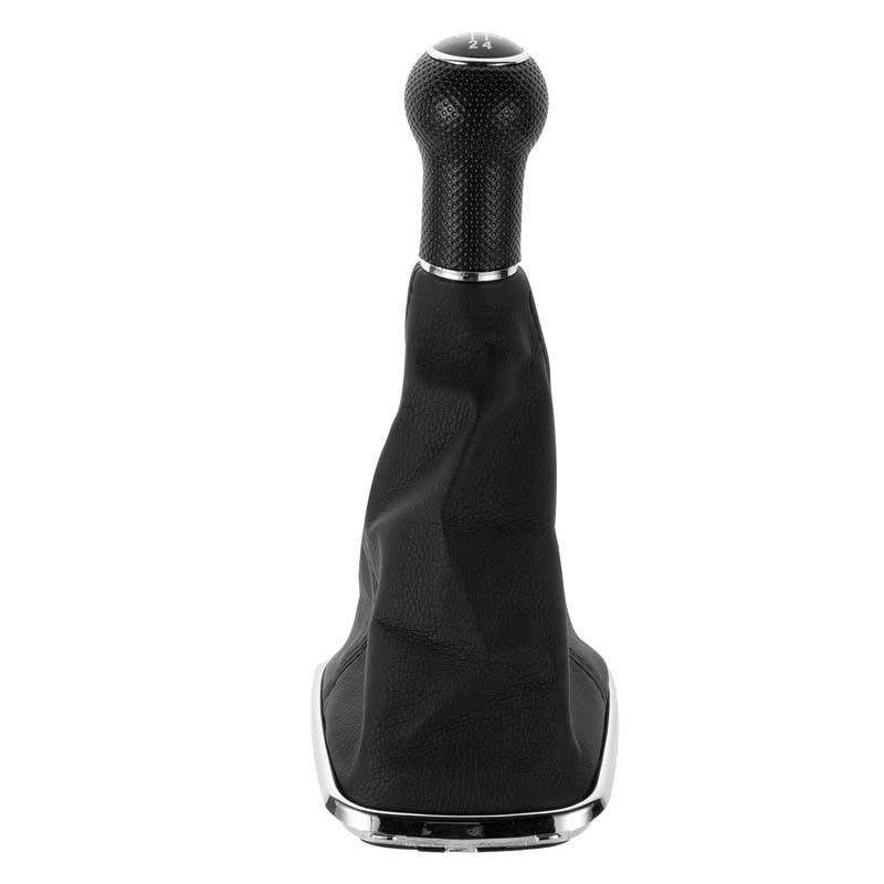 Car 5/6 Speed 12mm/23mm Gear Shift Knob Lever Shifter Gaiter Boot for Volkswagen Golf Bora Jetta GTi MK4 Interior Accessories