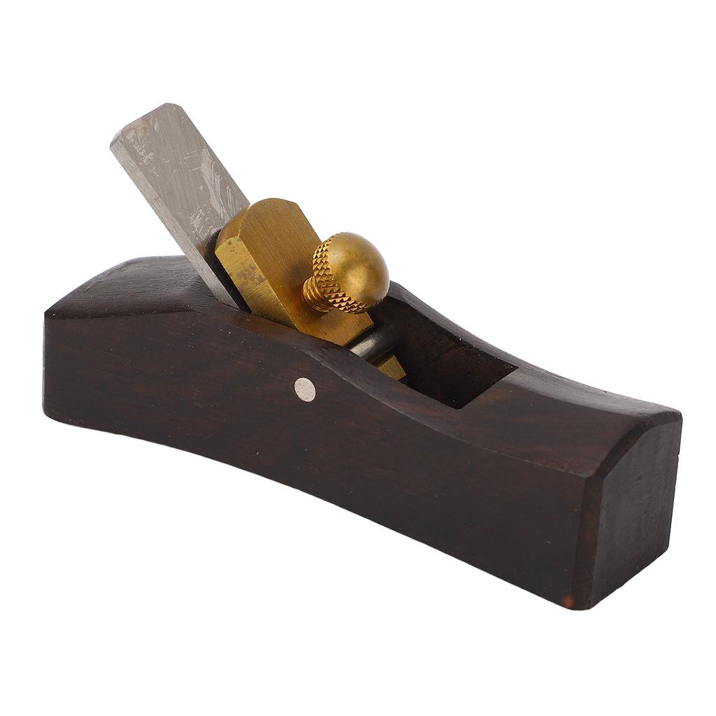 Mini Wood Planer Hand Tool Trimming Plane Ebony Woodcraft Gadget for Woodworking Planing Chamfering