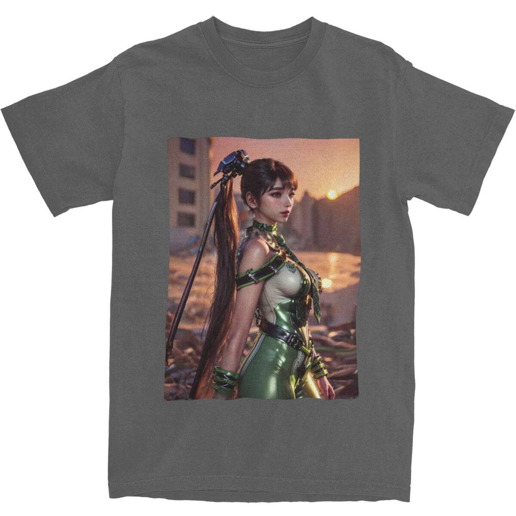 Всесезонная мужская женская футболка для фанатов игры Stellar Blade, крутые летние футболки в стиле Y2K, забавные топы из 100% хлопка, идея для подарка