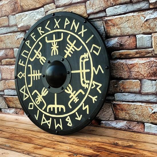 Аутентичный боевой щит викинга «Последнее королевство», готовый к бою щит для косплея, полностью функциональный щит для битвы-лучший подарок