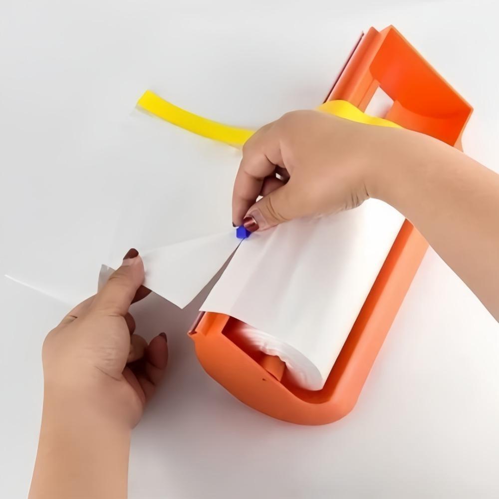 Upgraded Masking Film Plastic Cutter Masking Film Cutting Tool for Atomobile Spray Paint Protective Paper Anti-Dust Working Tool