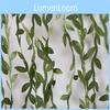 20 Meter Decorative Plastic Leaf Vines Enhancing European Style Furniture And Events