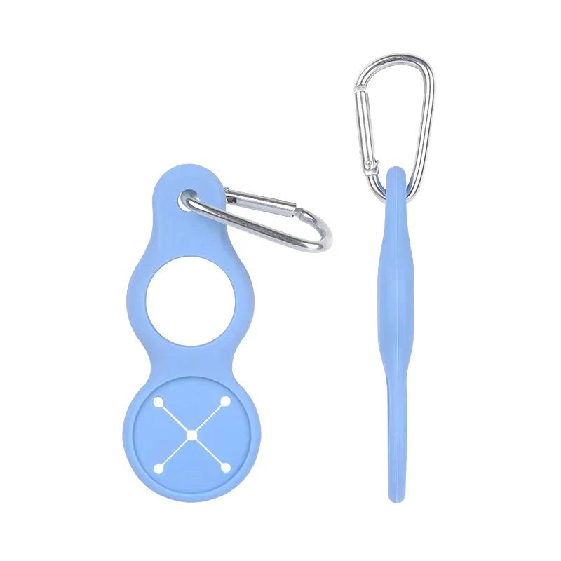 Silicone Sports Kettle Buckle Outdoor Carabiner Water Bottle Holder Towel Hook Clip Backpack Hanger Camping Hiking Cycling Tool 4