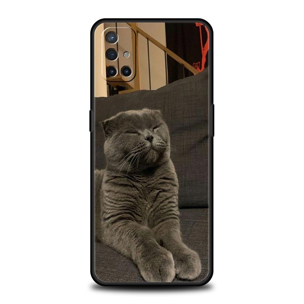 Phone Case For OnePlus 11 10 9 Pro 9T 12R 10R 9R 9RT 10T 8T 8 7 6T 7T Nord 2T CE 2 5G N200 N10 N100 Cover British Shorthair Cat