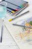 Faber-Castell Goldfaber Aqua Watercolor Pencil Set, 24 Colors in a Tin, 114624