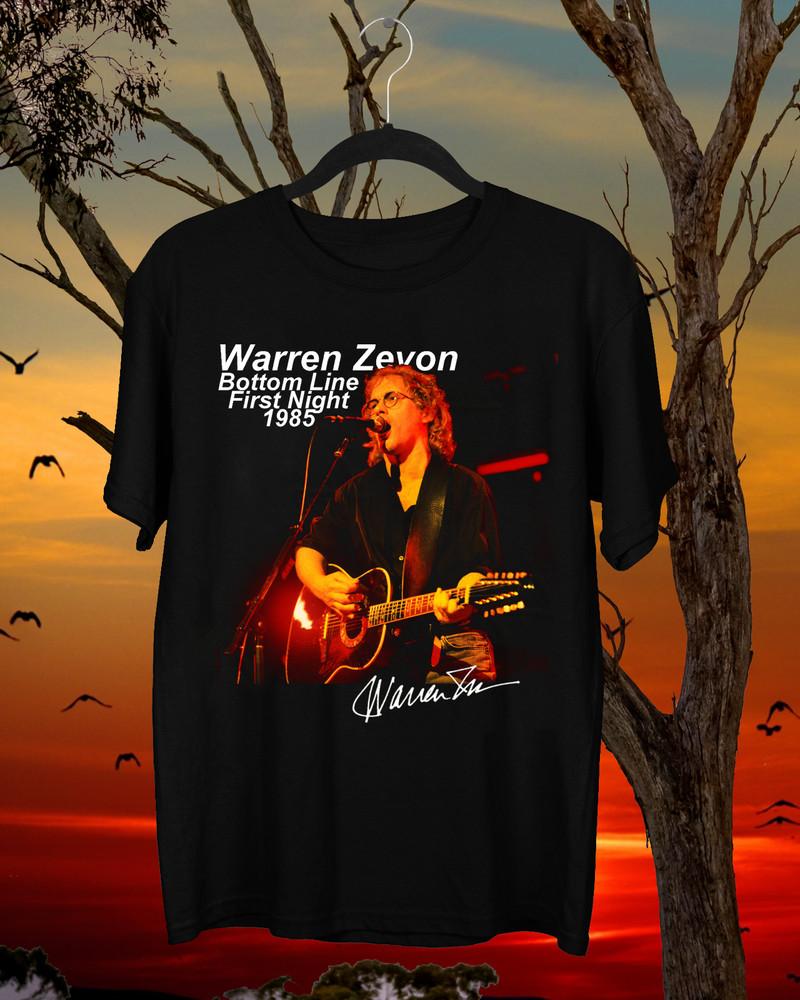 Collection Warren Zevon 1985 Tour Gift For Fan S to 5XL T-shirt TMB2426 Unisex T-Shirt