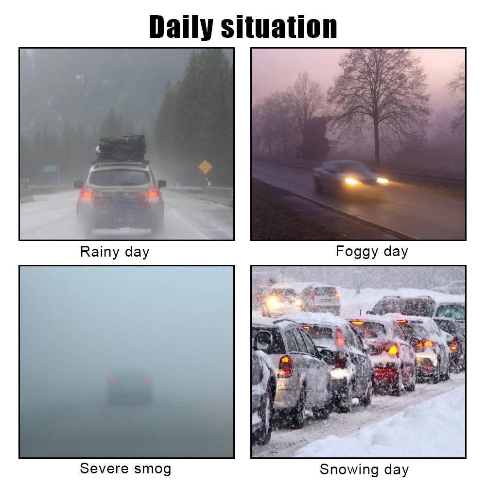 2 шт./компл. Автомобильный ДХО Дневной ходовой свет Светодиодный указатель поворота Универсальный автомобильный Стримерный поток Дневной свет Автостайлинг Автомобильная фара Последовательная полоса