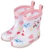 Skater Rain Boots Shoes Boots for Kids Hello Kitty Sanrio Reflective Tape 14cm RIBT1