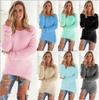 Women Loose Autumn Warm Sweater Fashion Women O-Neck Knitted Long Sleeve Pullovers Casual Office Lady Commute Solid Clothing