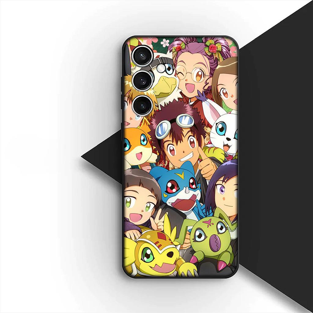 for Samsung Galaxy S24 S25 S23 FE Ultra Plus S7 Edge S25+ S23+ A56 5G Phone Case Digimons Adventure Digitals Digitals Monster