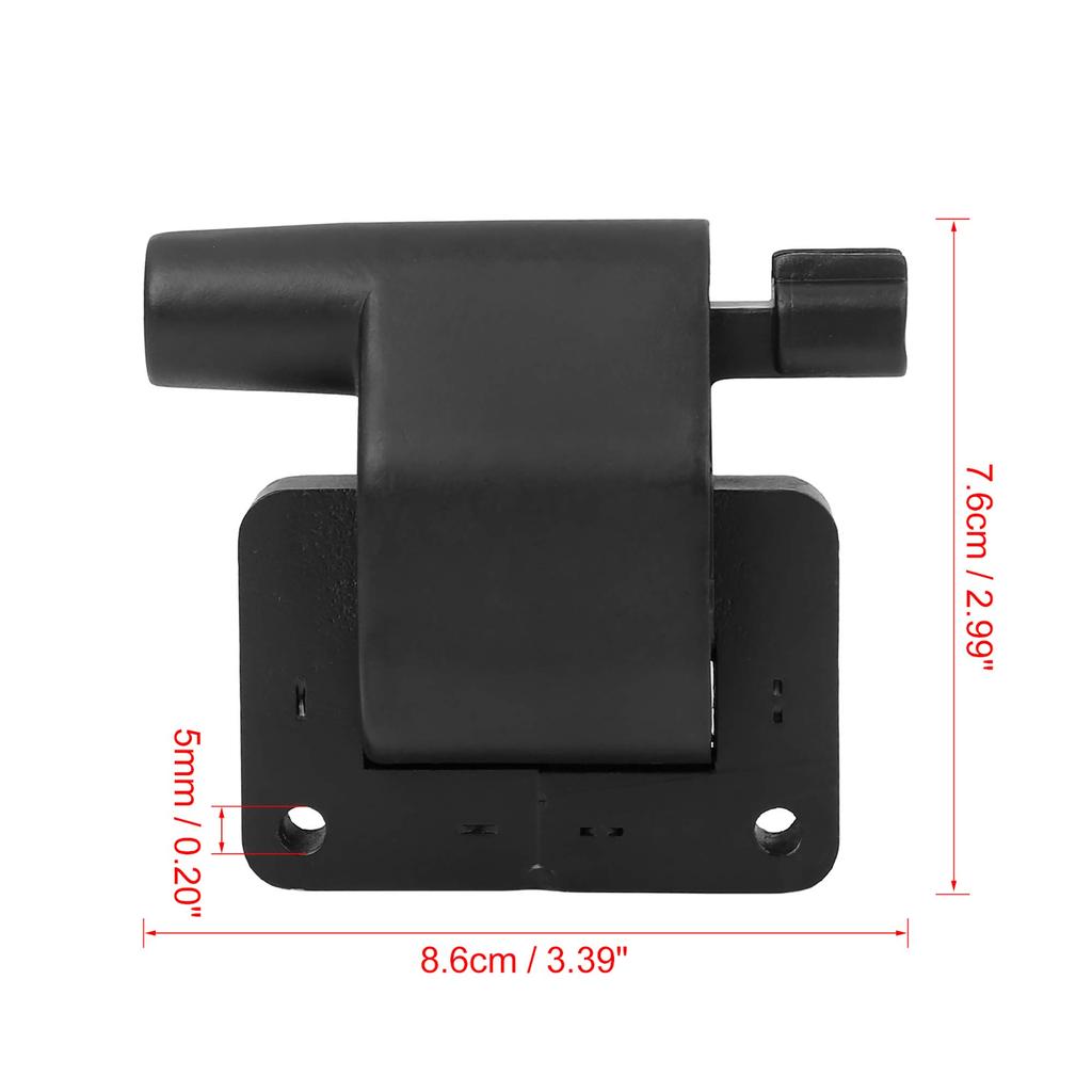 X AUTOHAUX Ignition Coil Replacement Tool Durable 2 Pin for 33410-60E10 Suzuki Black