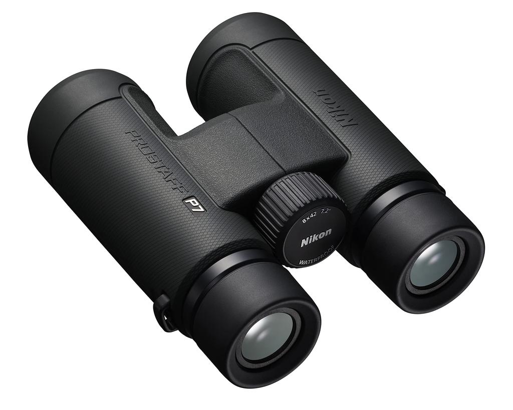 Nikon PROSTAFF P7 8x42 Large for Bird and Charcoal Gray Binoculars, 8x42mm, Aperture, Watching, Concerts, Sports, Travel,