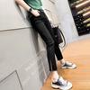 Split Straight Spring and Summer Thin Denim Leggings Women's Casual Women's Pants