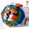 1 шт. Зонт с рисунком Looney Tunes, портативный складной зонт, железный каркас, структура костей с отверстиями, уличный домашний зонт