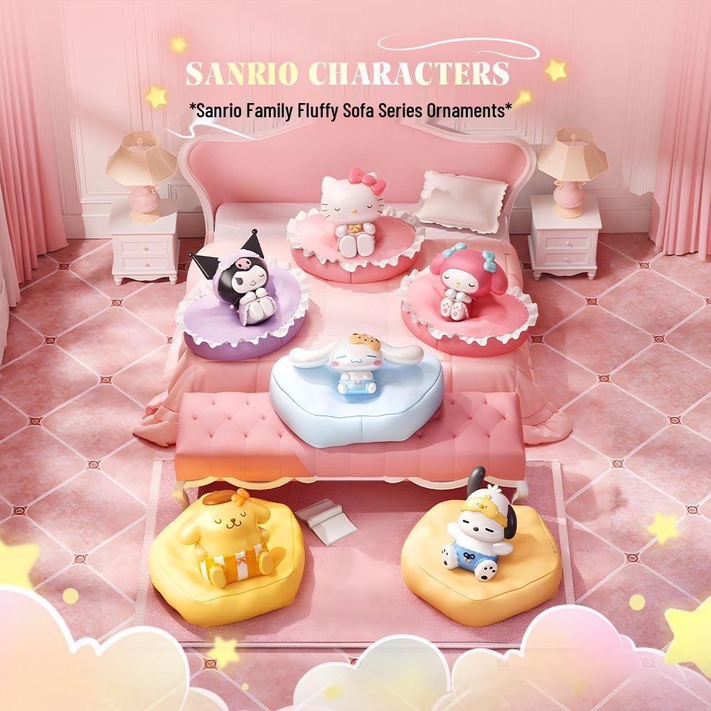 Серия «Романтическая свадьба семьи Sanrio» Милая кукла-фигурка Украшение