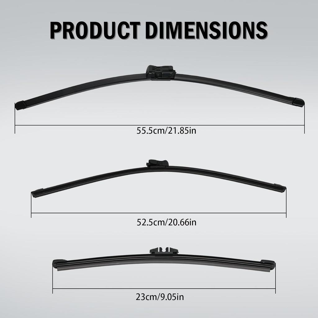 Дворники для Ford Bronco Sport 2025-2025 Ford SUV Дворники для охоты на лошадей Дворники