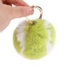 Мягкий пушистый теннисный мяч, плюшевый брелок, плюшевый мяч, брелок для девочек, рюкзак, подвесная сумка, подвесное украшение