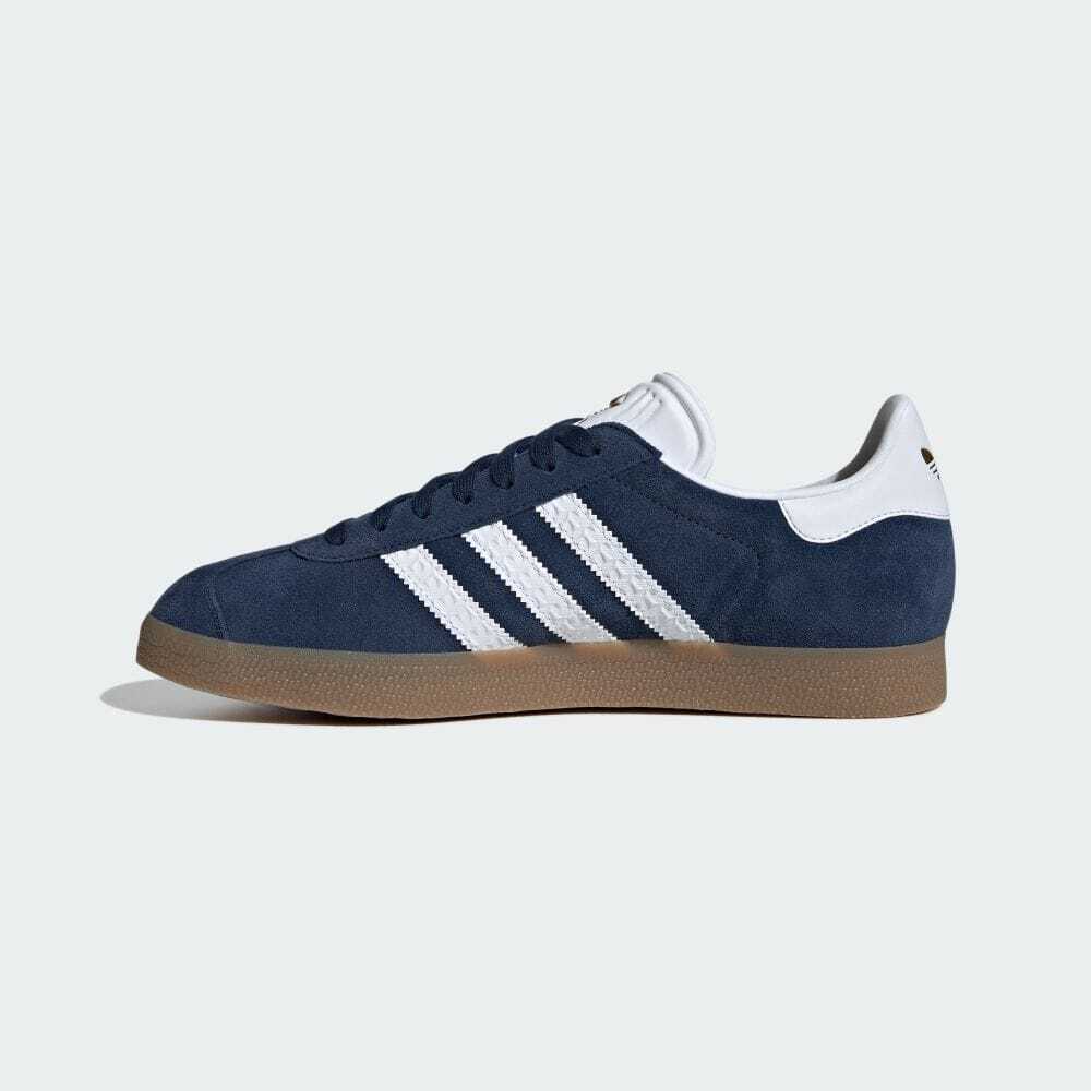 JH6197 adidas Originals Gazelle Ночной индиго Белый с gum (Мужской)