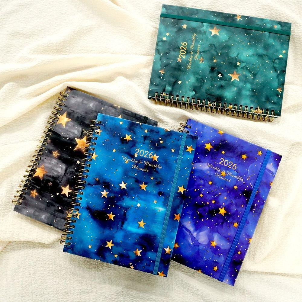 Английский 2026 Планировщик Расписания Блокнот Износостойкий Список Дел Эффективность Блокнот Плотная Бумага Закладка