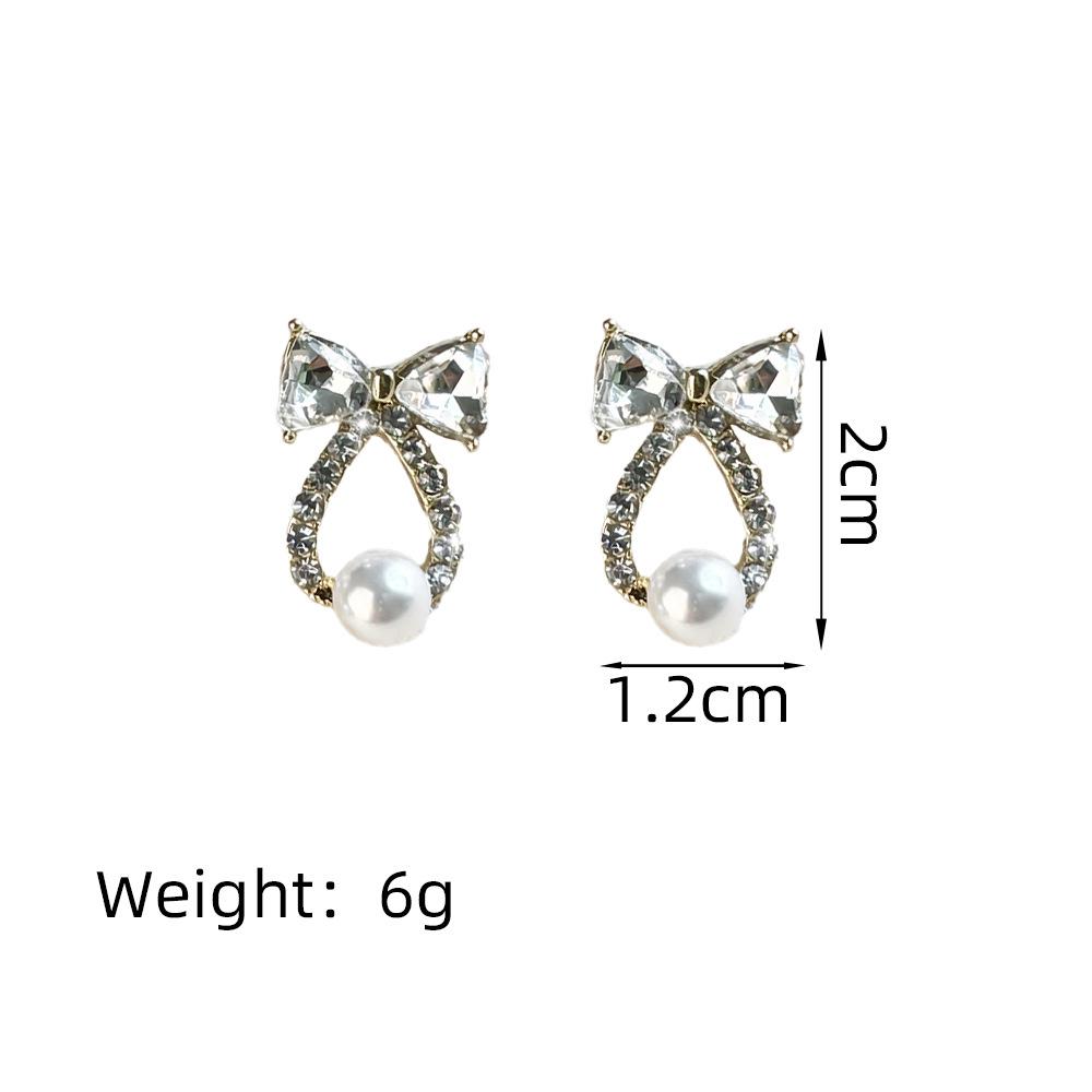 925 Pearl Earrings Women'S Simple Temperament Versatile Stud Earrings High Quality Advanced Sense 925 Niche Earrings