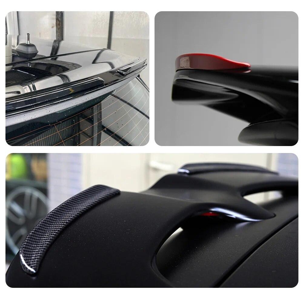 Car Spoiler Rear Roof Lip Spoiler Wing ABS Decoration for MINI Cooper F55 F56 Auto Trunk Top Wind Wing Car Tail Fin Car Styling