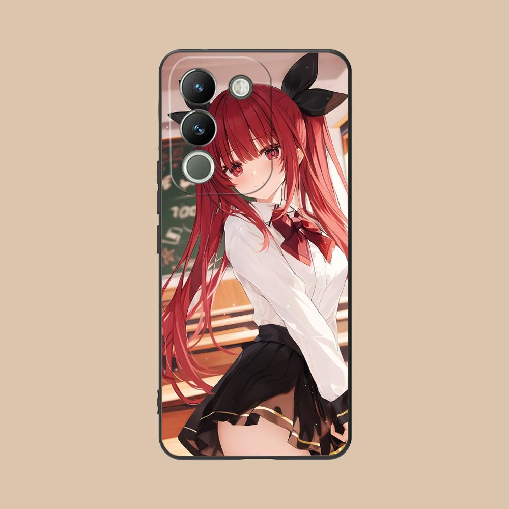 Чехол для мобильного телефона из ТПУ Date a Live Котори Ицука для VIVO V60 V50 V40 V30 V29 V27 V25 V23 Pro Lite 5G Цветной печатный чехол