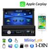T100C RDS 1 DIN 7'' Car Radio Bluetooth Car Multimedia Player for Universal Dual USB FM MP5 Player
