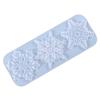 Snowflake Resin Mold Silicone Casting  Craft Christmas Mold Decoration Necklace Earring Pendant Keychain Resin Mold