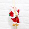 1pc Electric Christmas Toy Santa Claus Climbing Rope Ladder Christmas Gift Decoration