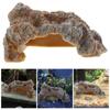 Artificial Reptile Hide Cave Realistic Pet Hide Rest Cave Turtle Shelter  Desktop