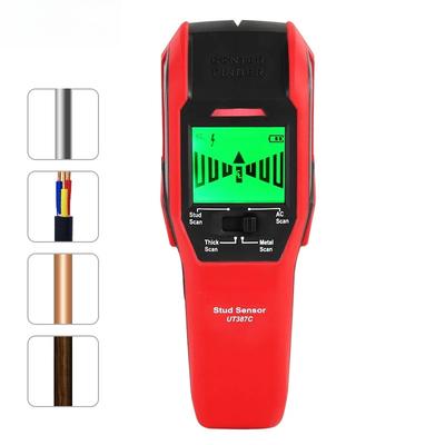 UNI-T UT387C Портативный сканер стен Многофункциональный ЖК-дисплей Металлоискатель 4 в 1 Цифровой искатель стеновых стоек