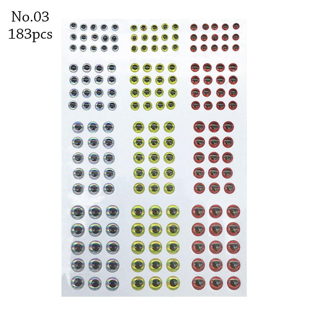 3 мм 4 мм 5 мм 6 мм глаза для рыбной приманки 3D глаза для рыболовной приманки 2024 3D голографический глаз