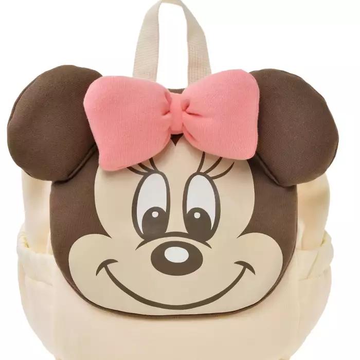 Детский рюкзак Disney Minnie Mouse с дизайном лица Япония НОВЫЙ Магазин Disney
