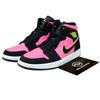 Air Jordan Wmns Air Jordan 1 Retro Mid Hot Punch Volt BQ6472-006