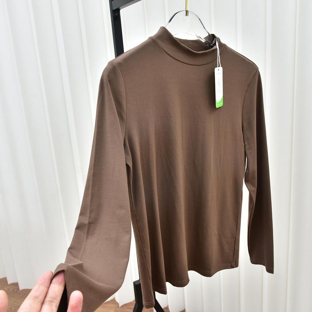 Женская рубашка Ecoco средней высоты из плотной ткани на осень