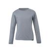 Climbing Inner Heather Mesh Crew с длинным рукавом HEATHER MESH CREW LS W Silver [Millet] для женщин (НОВЫЙ ЛОГОТИП)