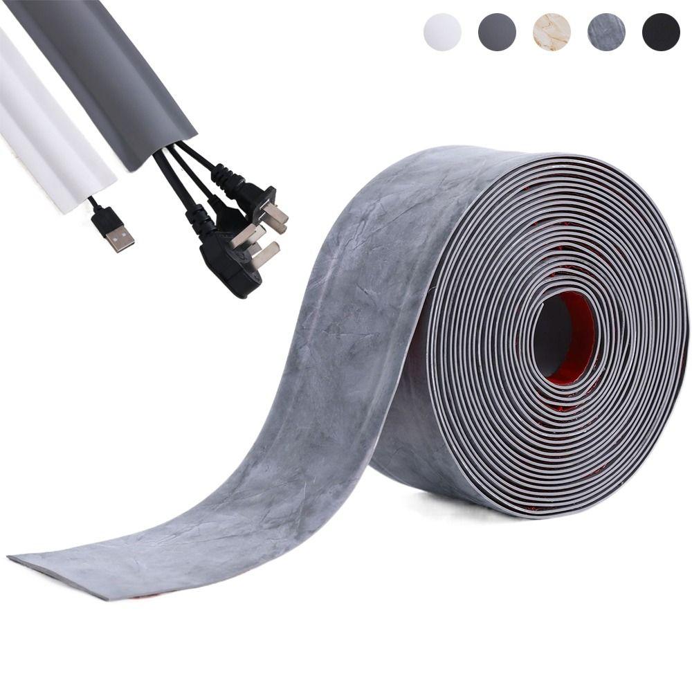 DIY Decoration Cable Concealer Self-Adhesive Electric Wire Slot NEW Cable Management Home Office
