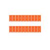 100 штук, два режущих пластиковых лезвия для чистки этикеток, средство для удаления клея, скребок для чистки оконных стекол, наклейка для автомобильной пленки, скребок