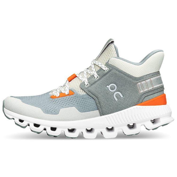 On Cloud Hi Outdoor Street Functial Sports Shock Absorpti N-Slip Wear-Resistant Low-Top Running Shoes Women Sneaker Gray Blue 28.99467