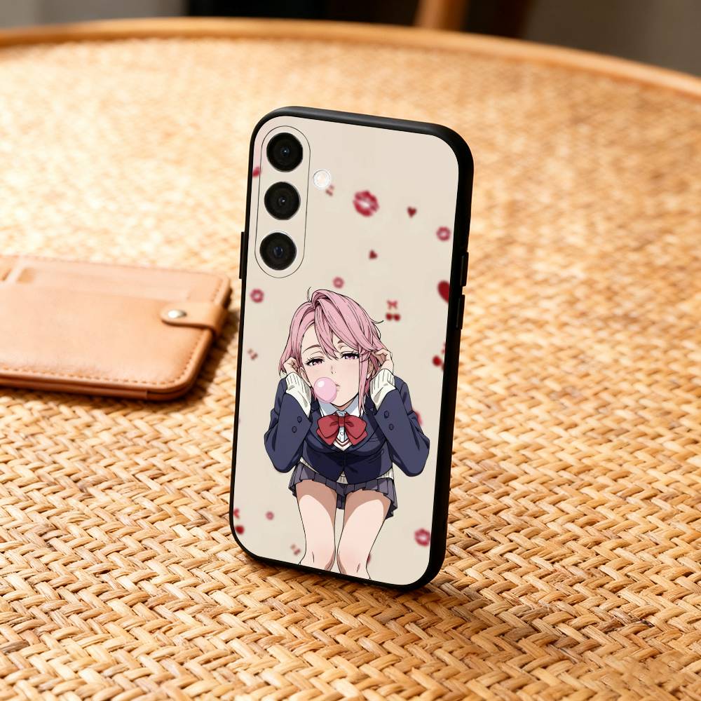 1PC Anime D-Dandadan  Phone Case For Samsung  A73,72,71,53,52,51,22,91,80, Soft Black Cover