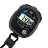 Waterproof Digital Lcd Chronograph Timer Counter Stopwatch Alarm With Strap