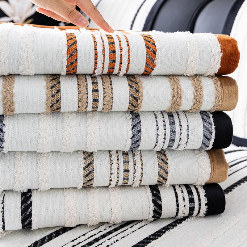 Medieval Chenille Sofa Cushion New Four-Season Universal Straight Row Leather Sofa Seat Cushion Cover Cloth Towel