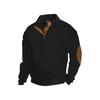 Autumn Men's Stand-Up Collar Pullover Loose Outdoor Jacquard Sweater