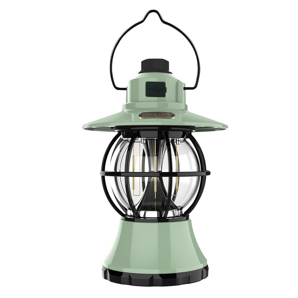 Уличный портативный кемпинговый фонарь Бесступенчатое диммирование Палаточный свет Атмосферный теплый свет Лампа для кемпинга с зарядкой