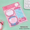 Cartoon Combo Sticky Notes: Cute, High-Value Student Stationery Memo Pads