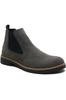 Men's Fashion Faux Leather Thin Heeled Booties Bootie Black Suede Daily Chelsea Winter Boots Shoes